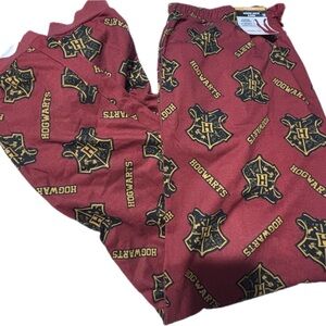 Harry Potter Red Pajama Bottoms